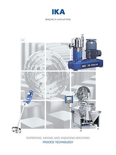 Tumbnail PDF Process Technology: dispersing, mixing and kneading machines